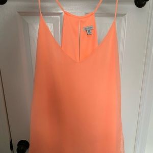 Guess coral tank top size medium